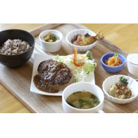 NEW！《ランチ限定》カラダよろこぶ「腸活プレート」  〜 発酵のチカラで健やかに 〜【ふっくら醸しハンバーグ糀ソース 】