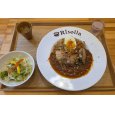 画像1: NEW！《ランチ限定》カラダ満たされる「本格カレーセット」〜 スパイス×発酵の深いコク 〜 《特製ポークコンフィ玄米リゾピラフカレー》 (1)