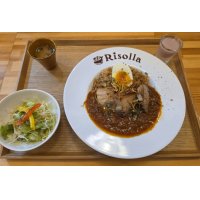NEW！《ランチ限定》カラダ満たされる「本格カレーセット」〜 スパイス×発酵の深いコク 〜 《特製ポークコンフィ玄米リゾピラフカレー》